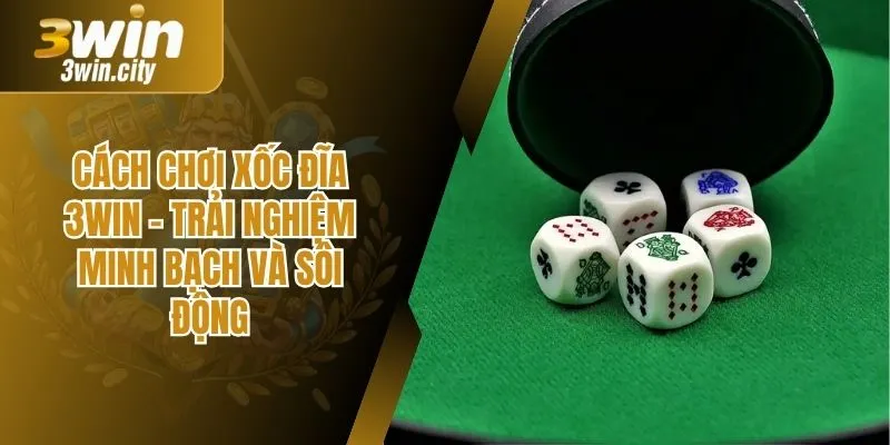 Cách Chơi Xốc đĩa 3Win – Trải Nghiệm Minh Bạch Và Sôi Động