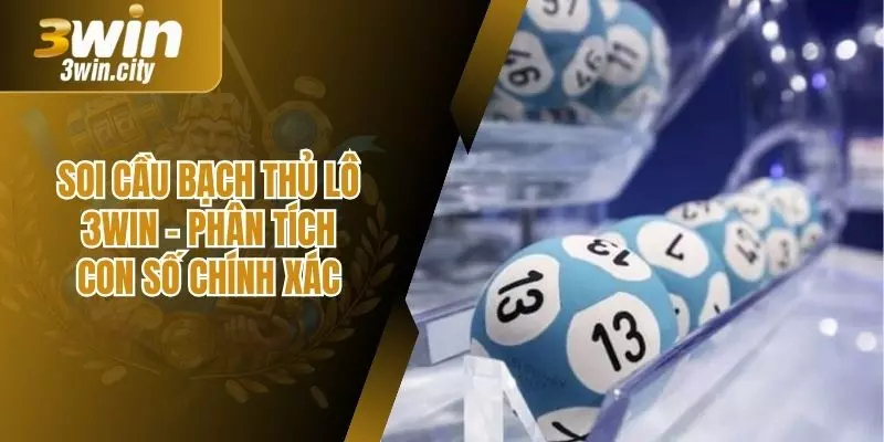 Soi Cầu Bạch Thủ Lô 3win – Phân Tích Con Số Chính Xác
